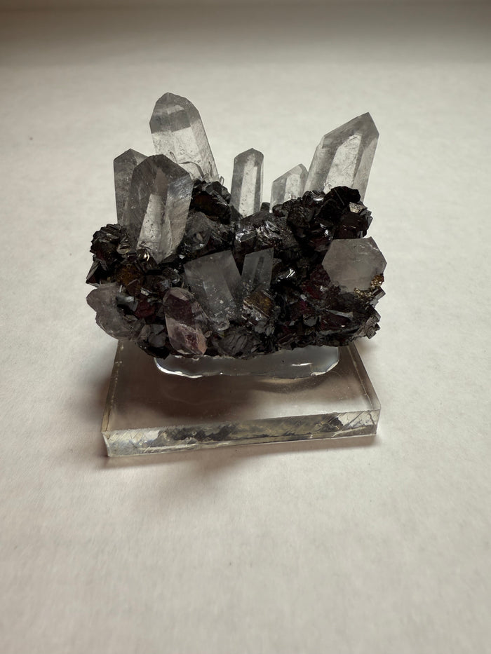 Galena w/ Sphalerite and Quartz (Madan District, Bulgaria)