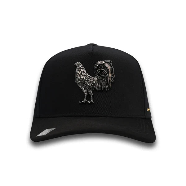 Gallo Bigg Boss Cap - Black & Chrome