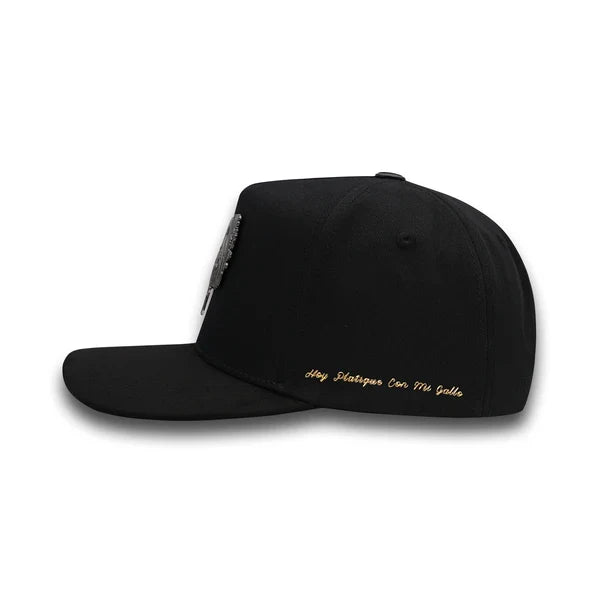 Gallo Bigg Boss Cap - Black & Chrome