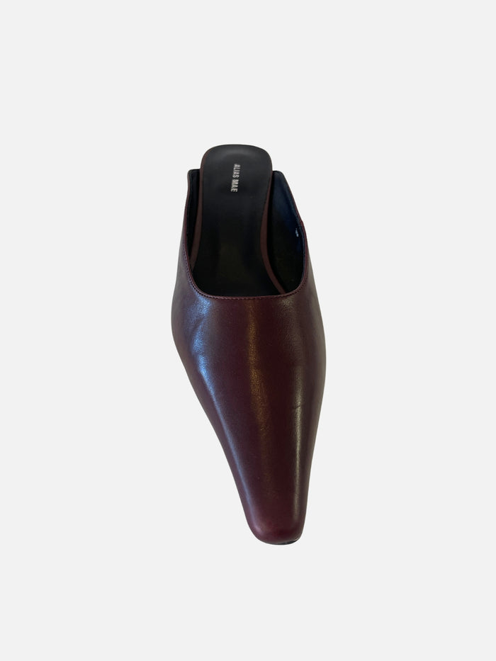 Geneva Burgundy Oily Crinkle Leather