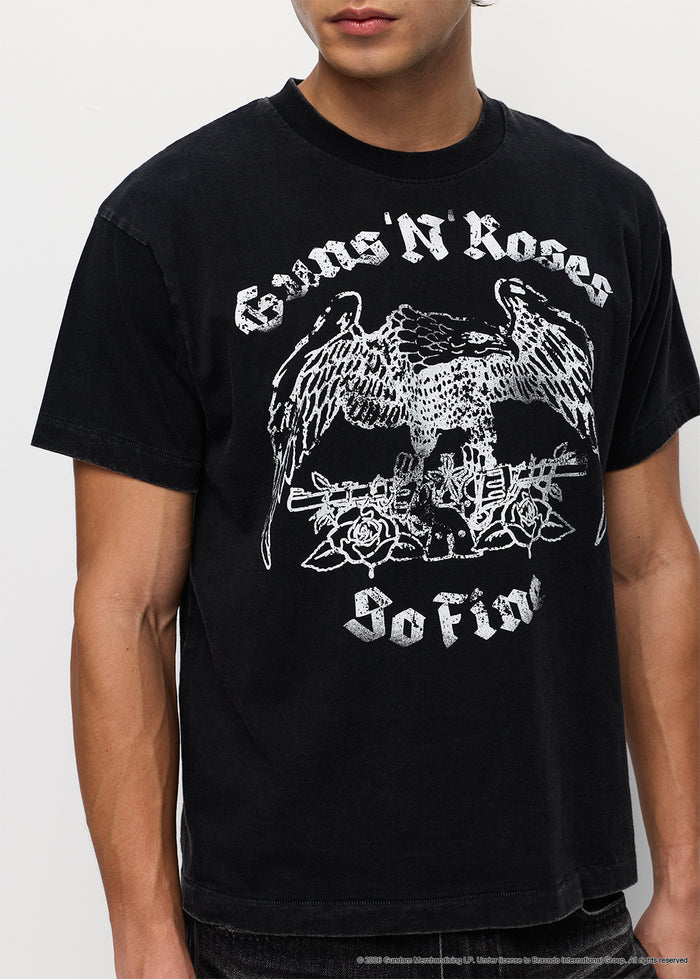 GUNS N' ROSES EAGLE GRAPHIC BAND TEE
