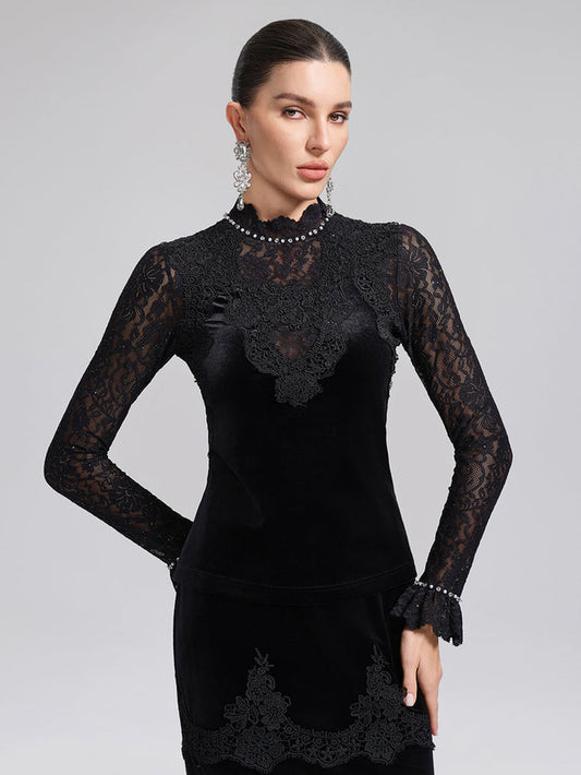 Modern garment with smooth fabric and refined detailing