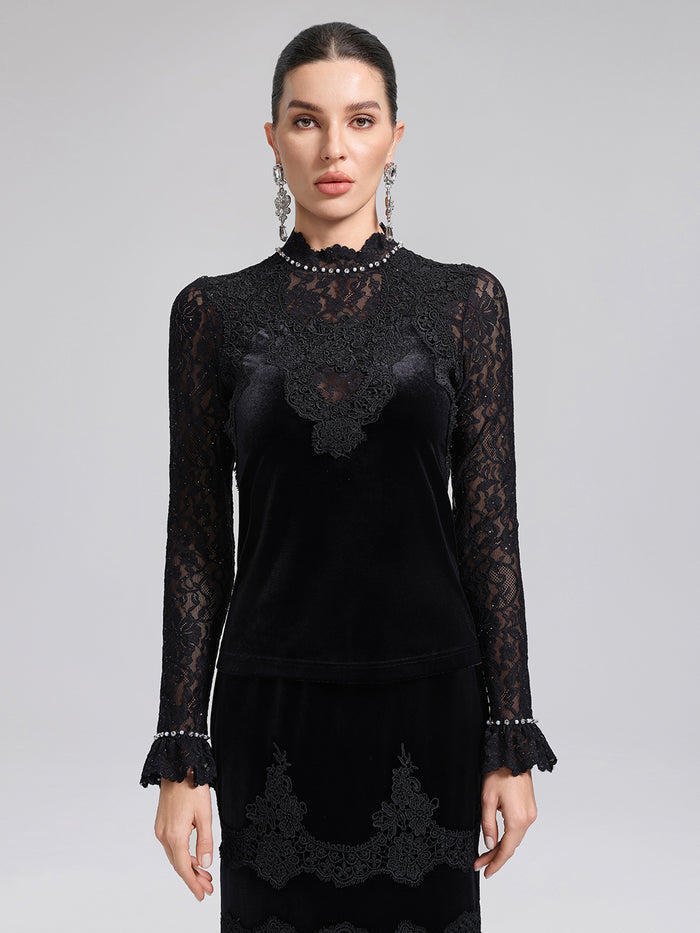 Stylish outfit with refined detailing