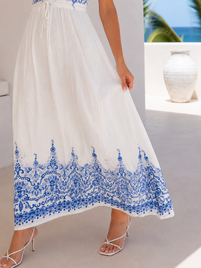 Harriet Maxi Dress White