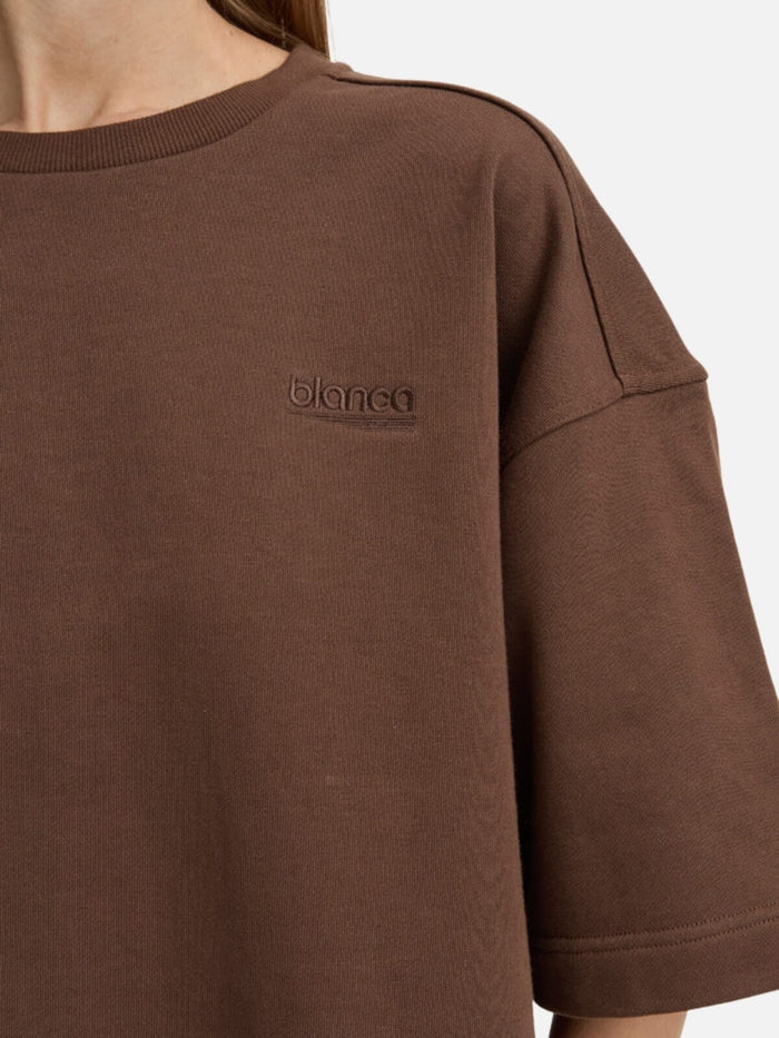 Hendrix Tee - Brown Tops BLANCA
