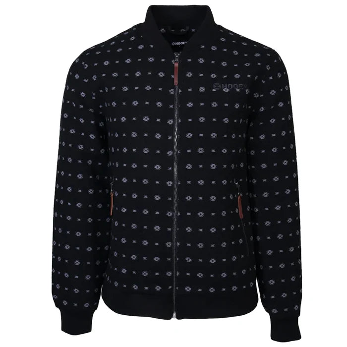 Hooey Bomber Jacket Black/Aztec