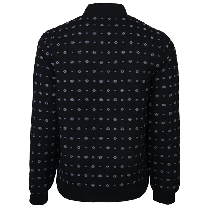 Hooey Bomber Jacket Black/Aztec