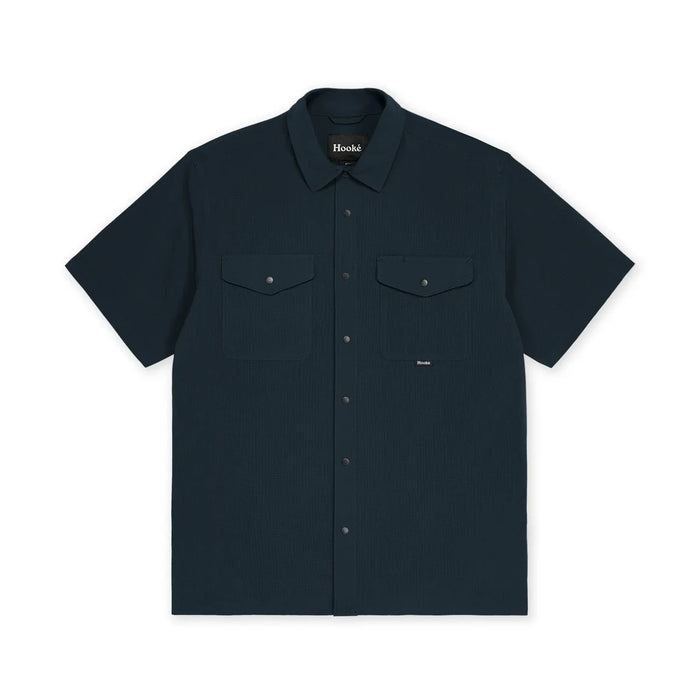 HOOKE OKANAGAN SHORT SLEEVE BUTTON DOWN MENS SHIRT