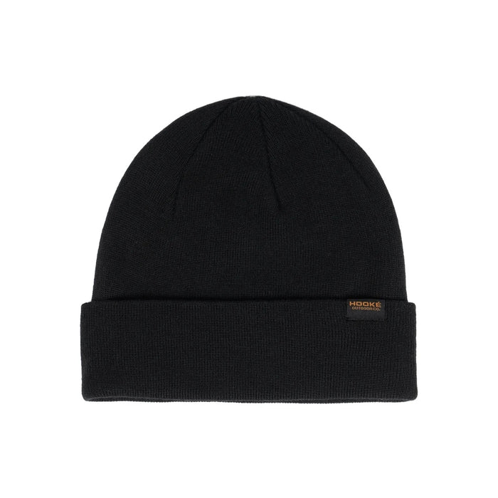 HOOKE OUTDOOR MERINO BEANIE BLACK