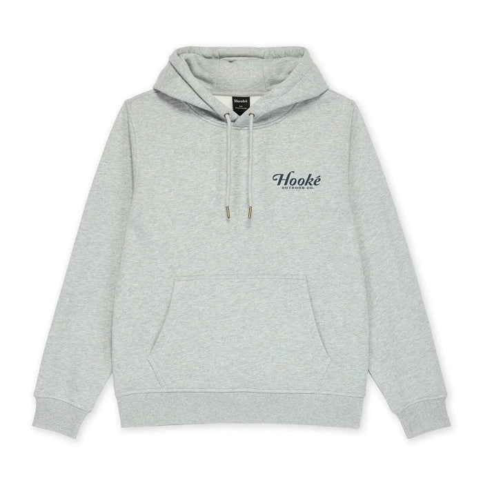 HOOKE SANDHILL CRANE HEATHER GREY WOMENS HOODIE