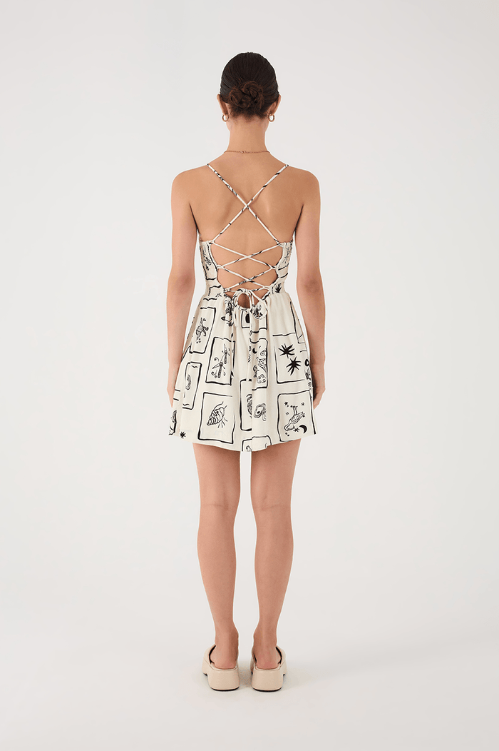Iara Print Mini Dress_4