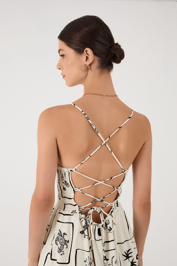 Iara Print Mini Dress_5