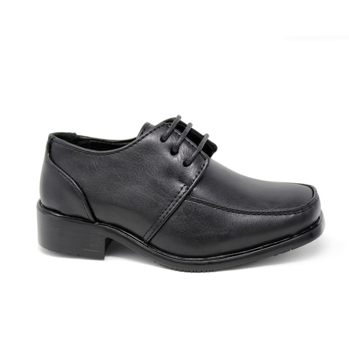 Infant Lace-Up Loafers- Black