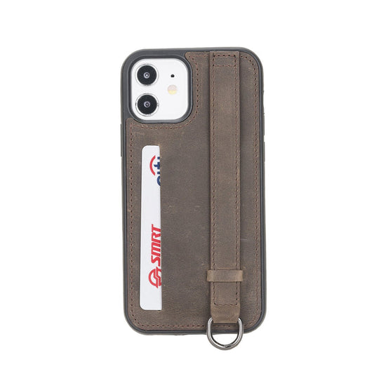 iPhone 12 Pro Snap - on Leather Grip Case by Hardiston - premium iPhone 12 Cases