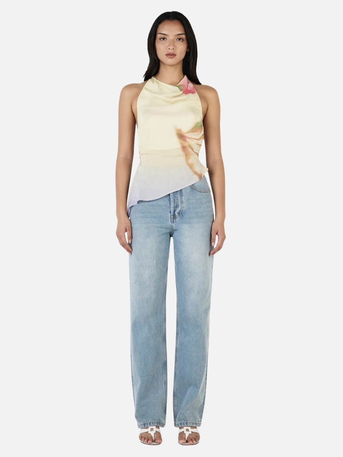 Iris Halter Top - Golden Drift
