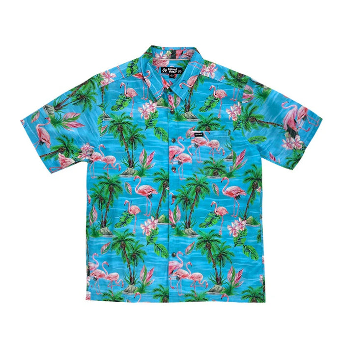 ISLAND HAZE BAFFIN MENS BUTTON DOWN SHORT SLEEVE SHIRT