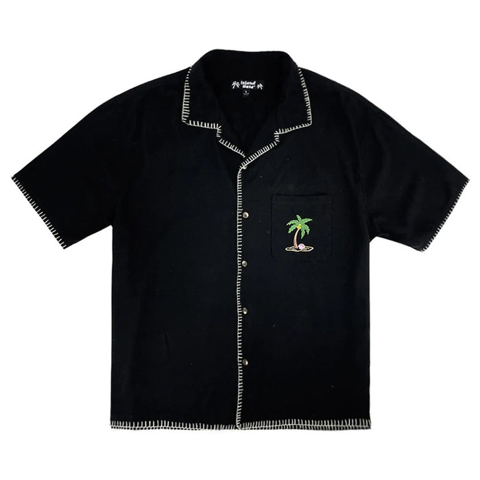 ISLAND HAZE NICOBAR MENS BUTTON DOWN SHORT SLEEVE SHIRT