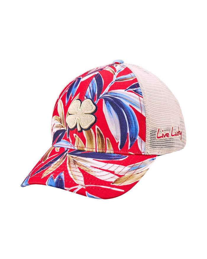 Island Luck 32 - Tropical Mesh Hat