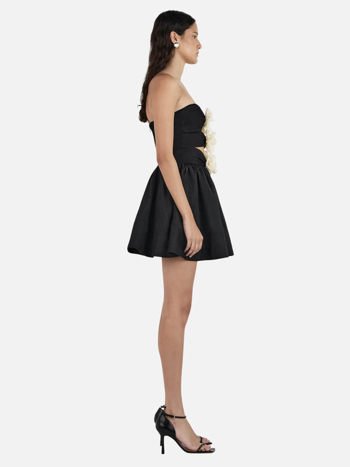 Jacquie Mini Dress - Black/Cream