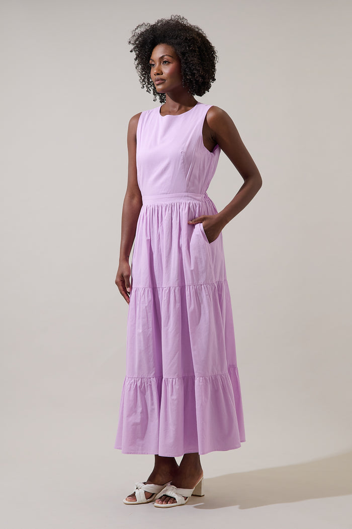 Jivie Tiered Maxi Dress