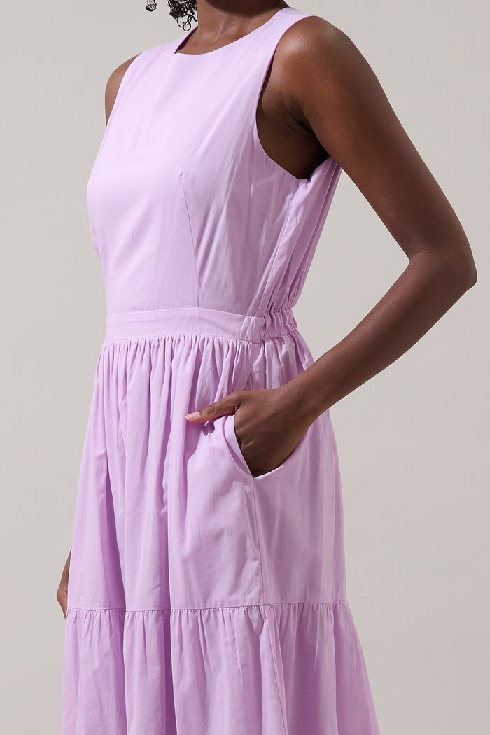 Jivie Tiered Maxi Dress