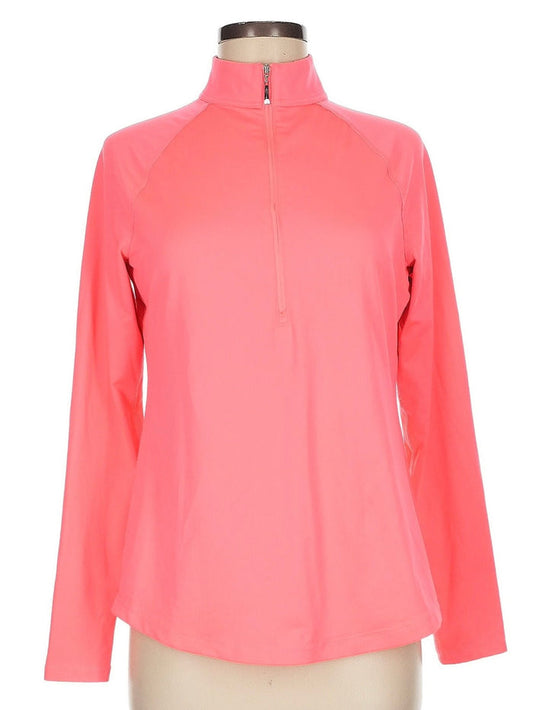 Jofit Coral Half Zip Pullover Size M
