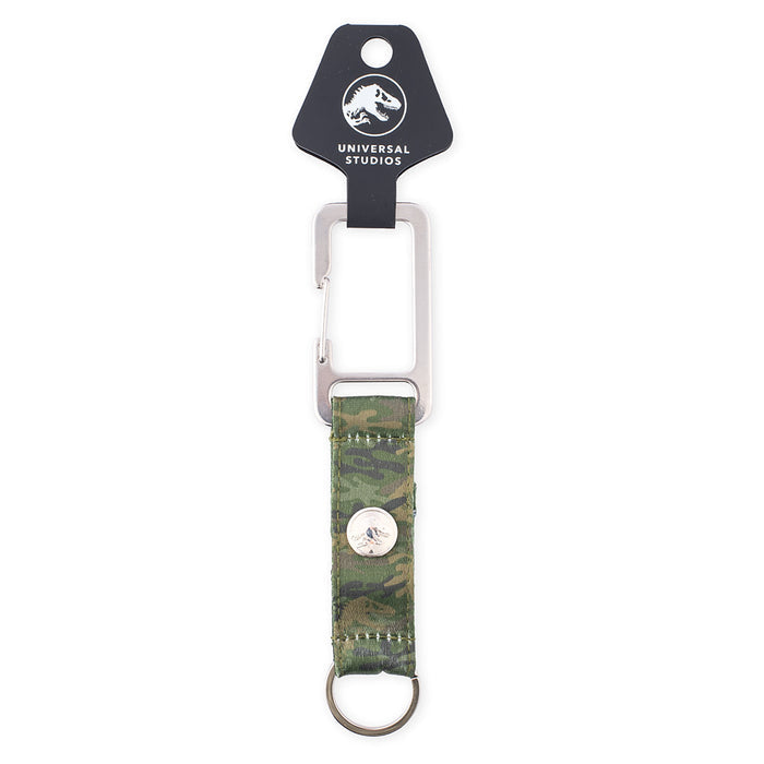 Jurassic Park Camo Carabiner Keystrap