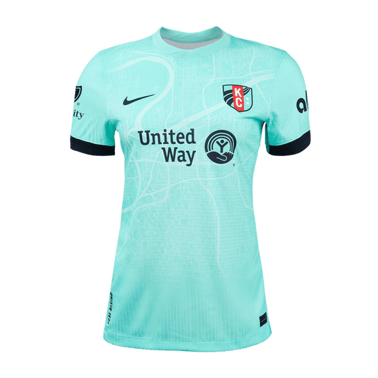 KC Current 2025 Nike Women's Secondary Authentic Kit