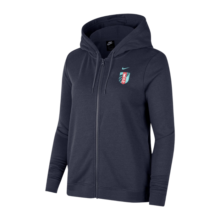 KC Current Nike Women's Crest Full-Zip Hoodie