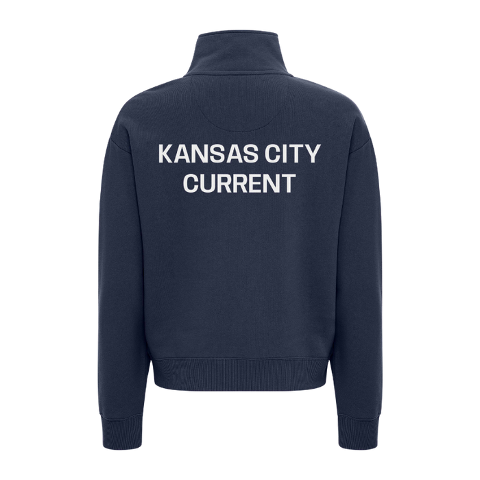 KC Current Women's Basic Print Quarter-Zip