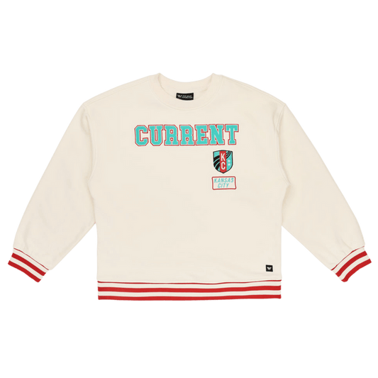 KC Current Women's Crested Varsity Crewneck