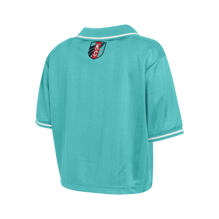 KC Current Women's Crop Polo Top