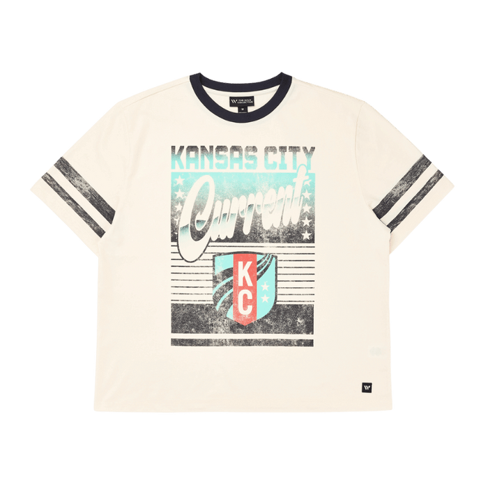 KC Current Women's Faded Classic Drop Shoulder T-Shirt