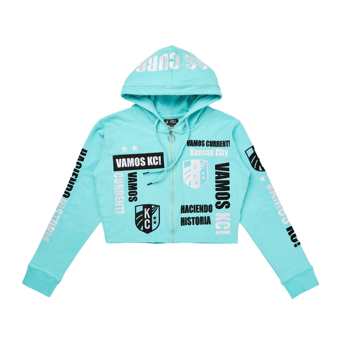 KC Current Women's FISLL Vamos Current Cropped Hoodie