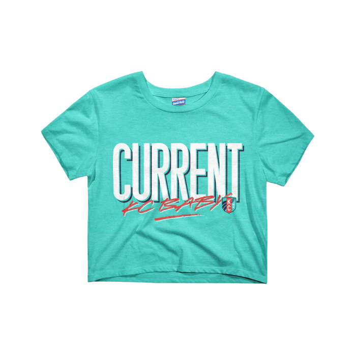 KC Current Women's KC Baby Script Crop Tee