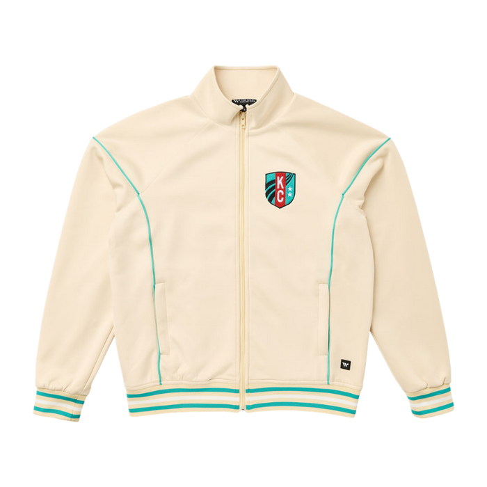 KC Current Women's Satin Raglan Bomber Jacket