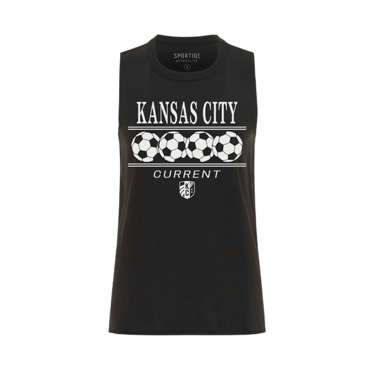 KC Current Women's Soccer Ball Tank