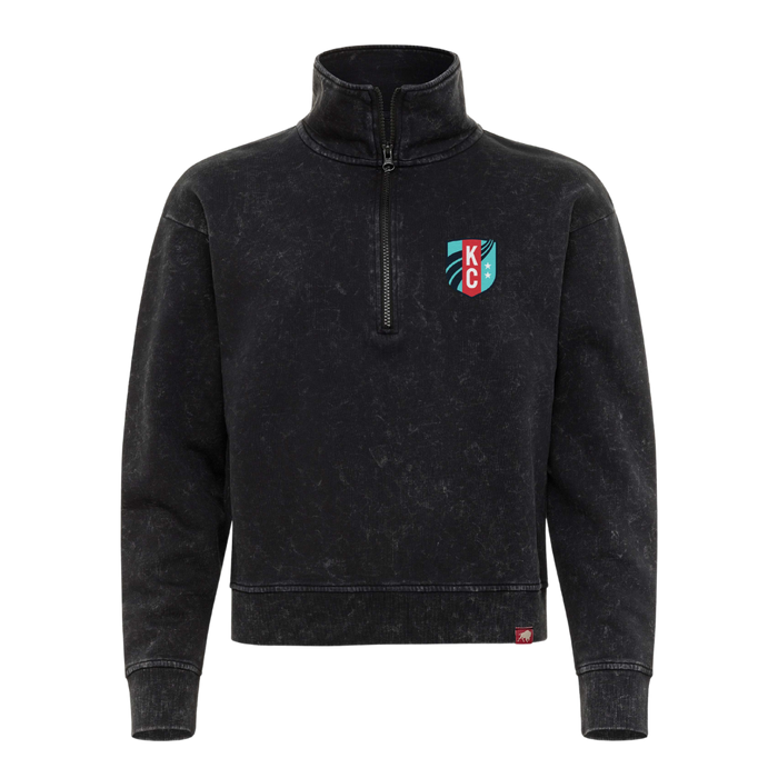 KC Current Women's Vintage Wash Quarter-Zip
