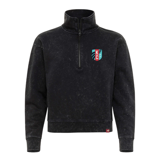 KC Current Women's Vintage Wash Quarter-Zip
