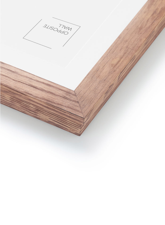 Kids Art Frame in Dark Oak, 8.5x11 in | 22x28 cm
