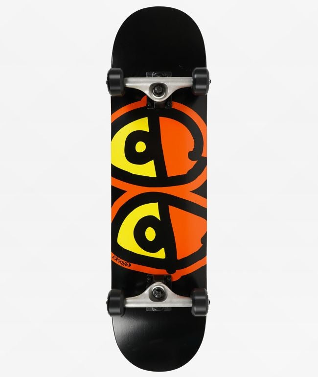 KROOKED GLOW EYES 8.0" SKATEBOARD COMPLETE