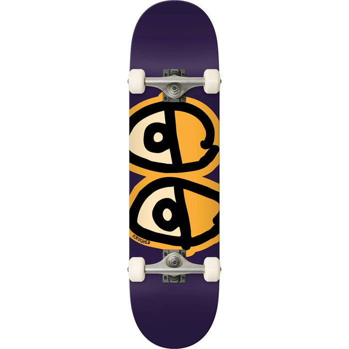 KROOKED GLOW EYES 8.25" SKATEBOARD COMPLETE