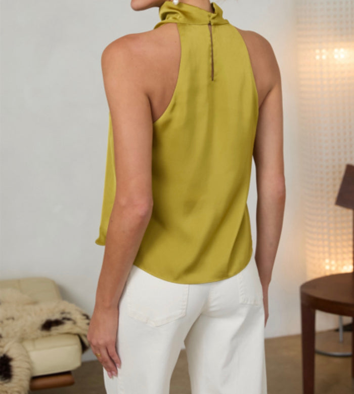 Kylie Sleeveless Halter Top