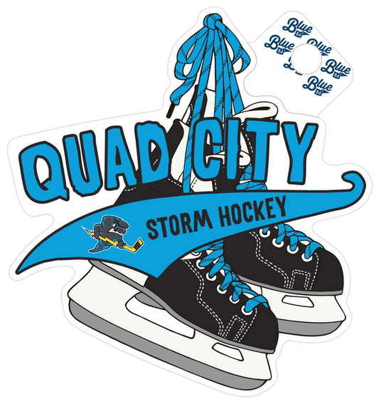 Laced Skates Sticker