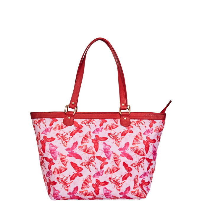 Women's butterfly tote shoulder bag for work, travel, and daily use