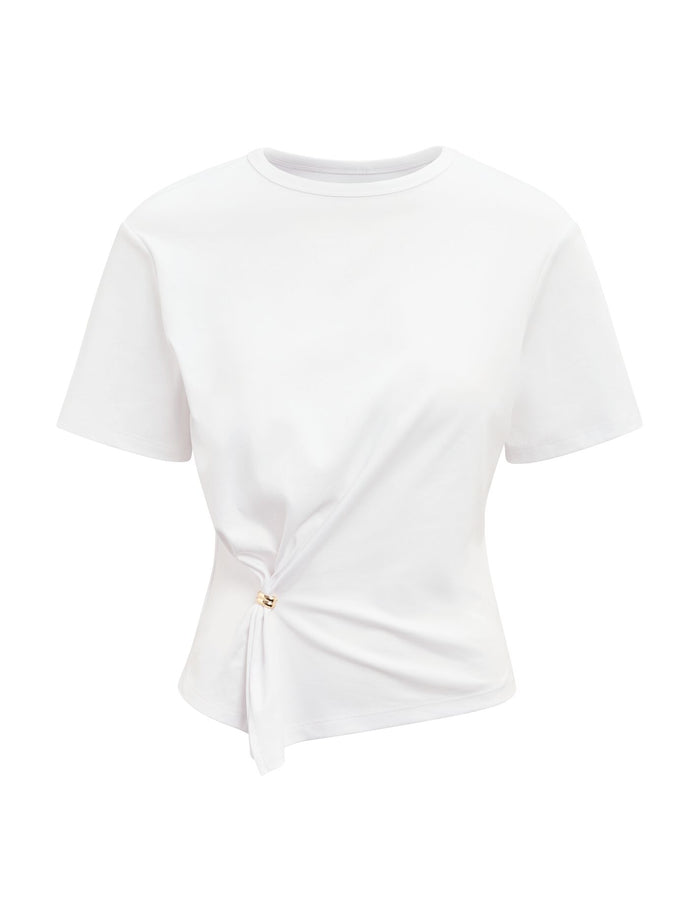 Lani Hardware Detail T-Shirt Forever New
