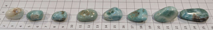 Earthstore® Larimar - POLISHED, Dolphin Stone, blue pectolite - A GRADE