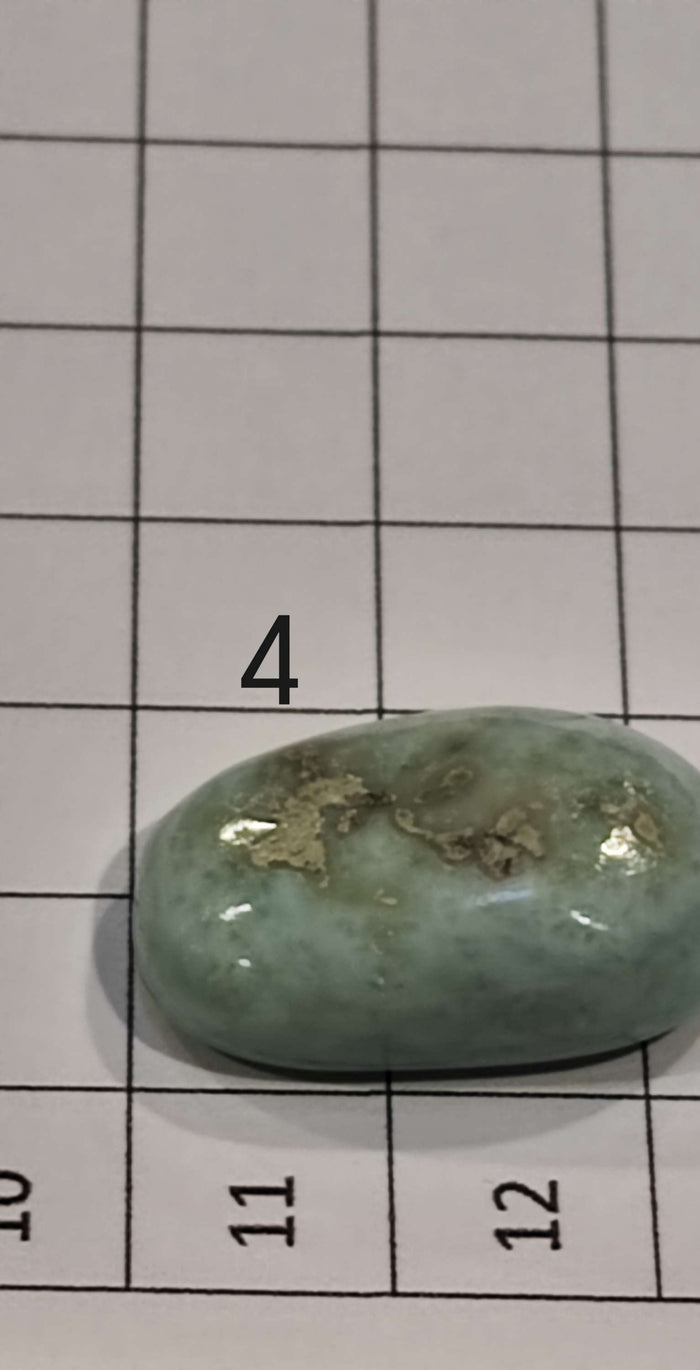 Earthstore® Larimar - POLISHED, Dolphin Stone, blue pectolite - A GRADE