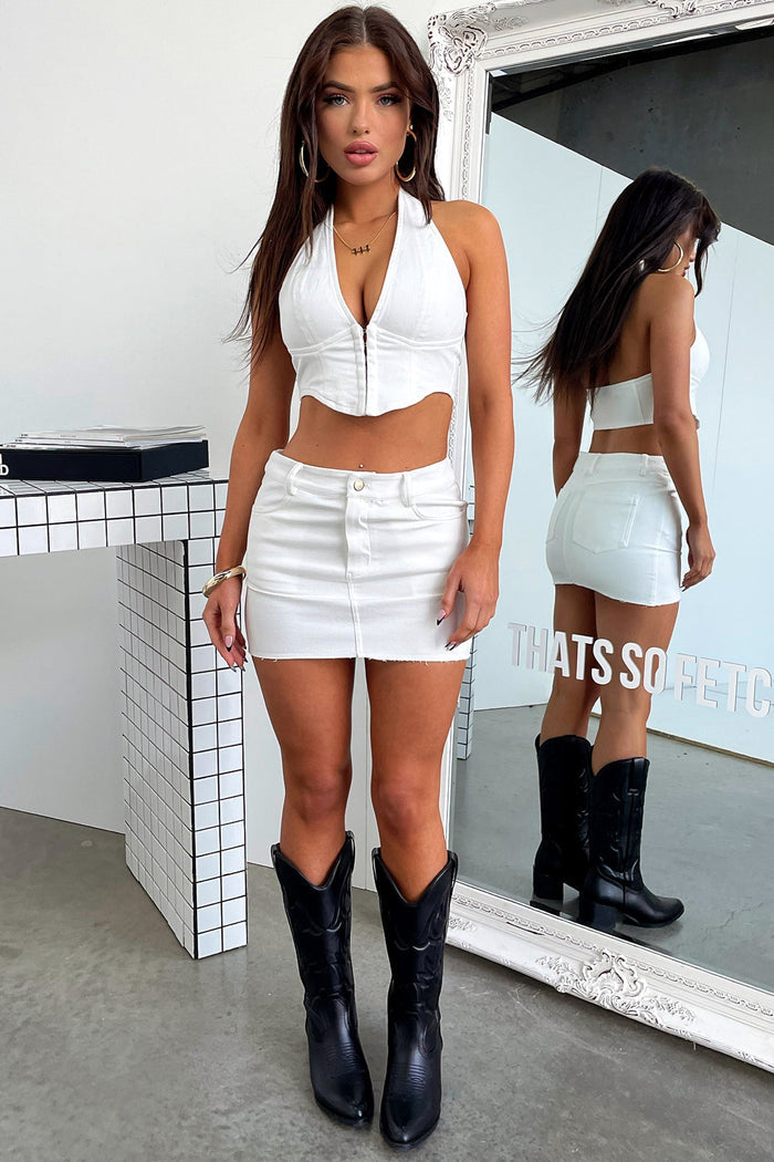 Laroi Skirt - White