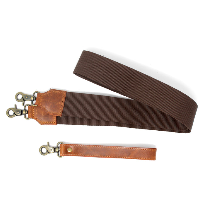 Leather Cross Body/ Wristlet with Fringe